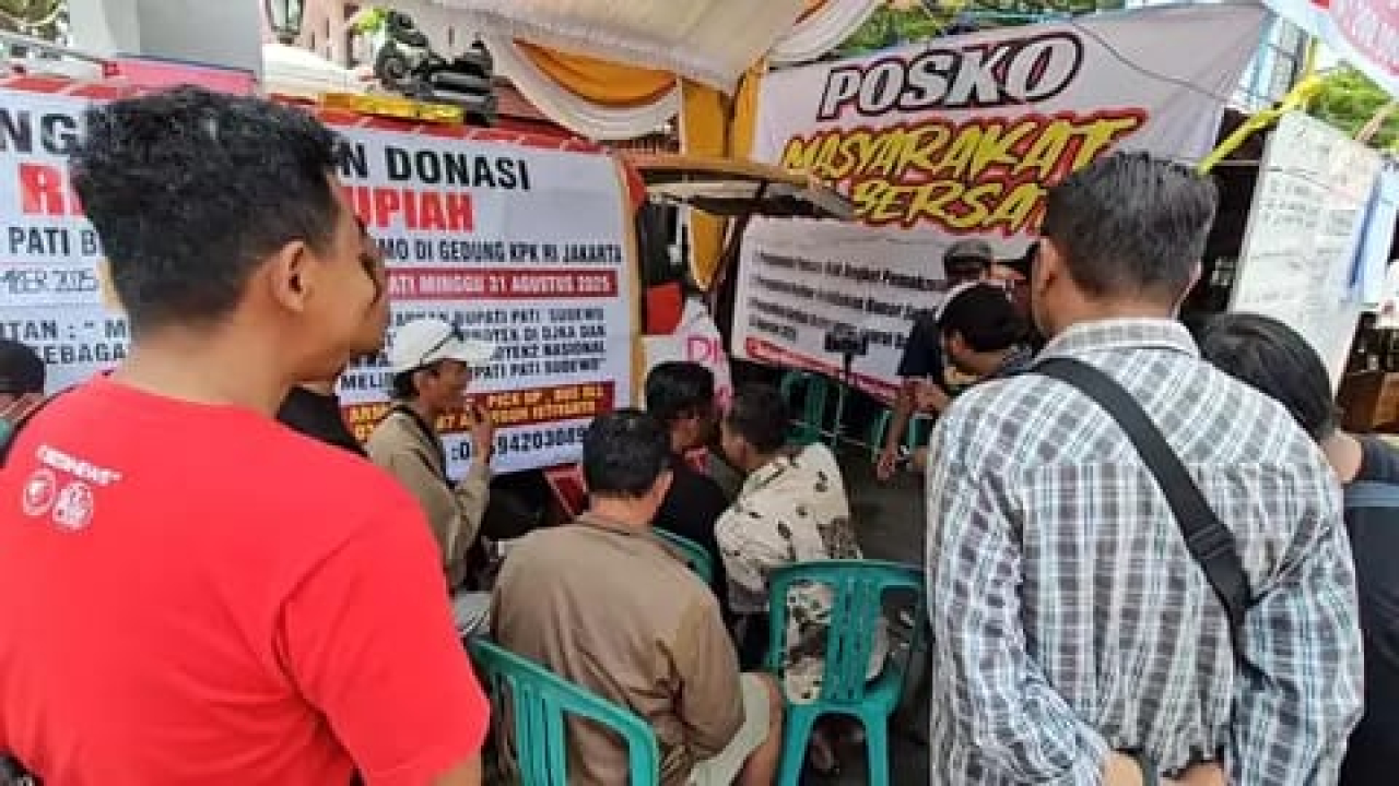 Warga Pati Gelar Nobar Pemeriksaan Bupati Sudewo di KPK