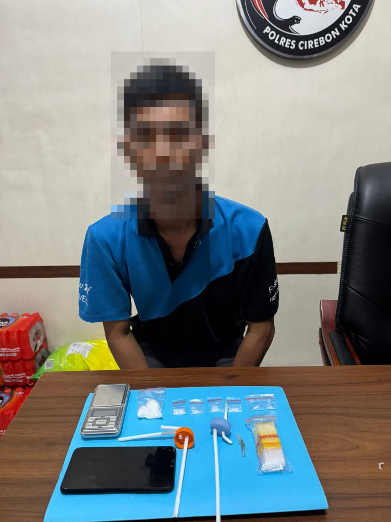 Satresnarkoba Polres Cirebon Kota Bekuk Pengedar Sabu di Kedawung