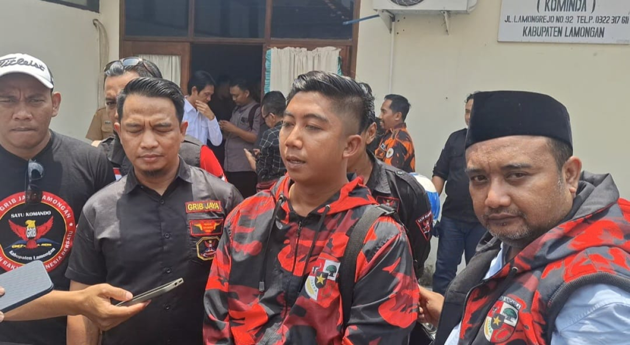 DPC GRIB JAYA Dan MPC Pemuda Pancasila Lamongan Aundensi Bersama Timdu Tolak Intimidasi dan Premanisme
