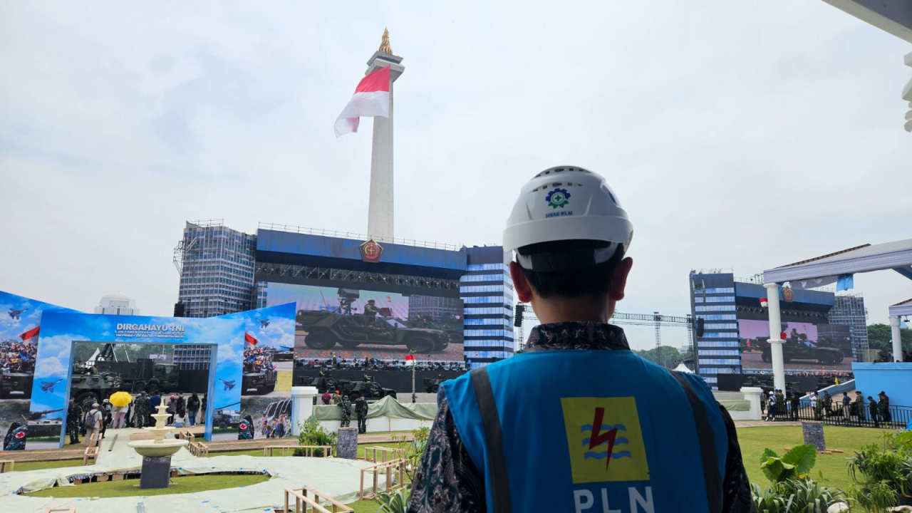Semangat Hari Lahir Pancasila, TNI Apresiasi PLN: Listrik Andal Sukses Kawal HUT TNI ke-80