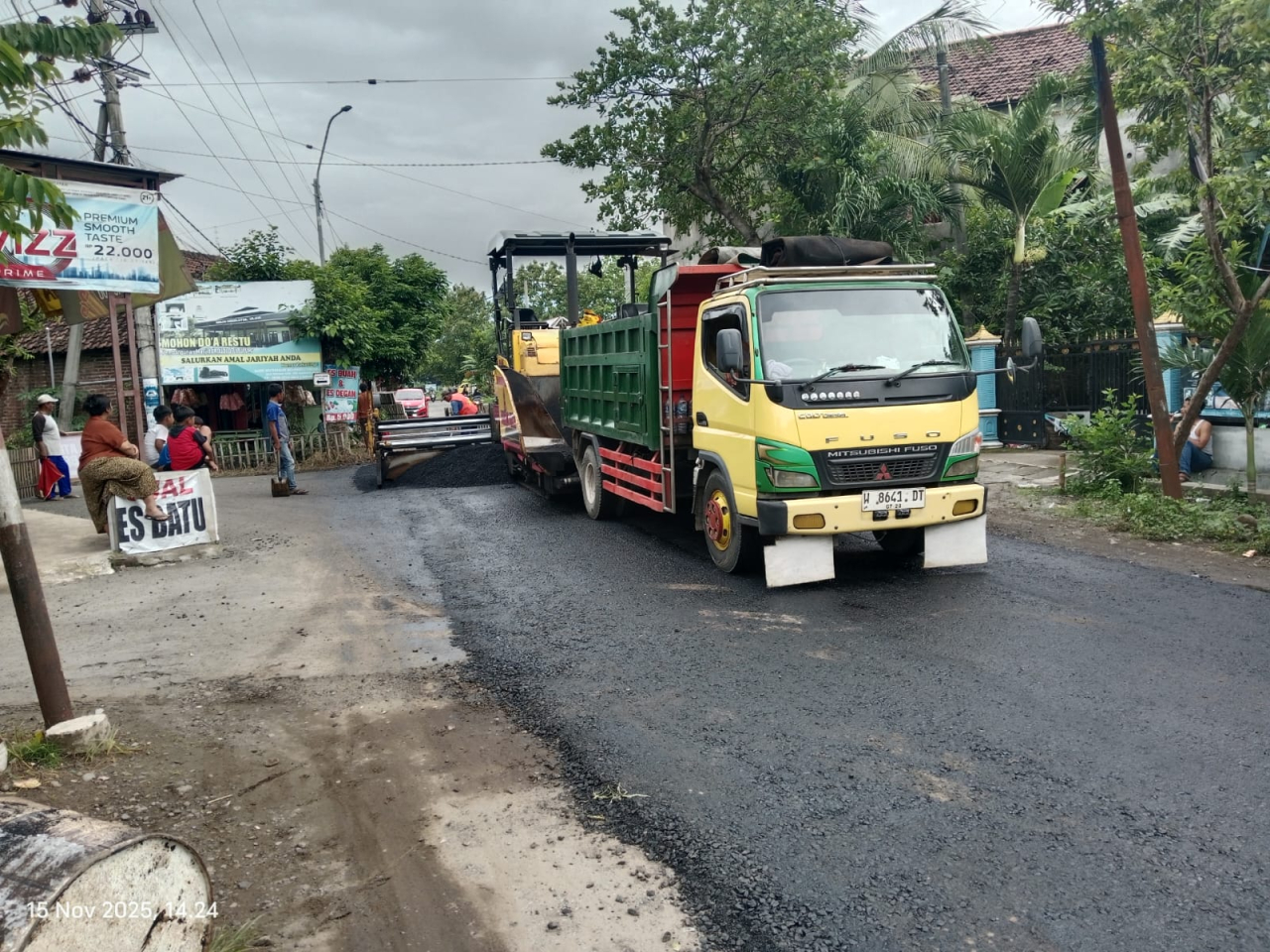 Peningkatan Ruas Jalan Mojolegi–Panglungan Mulai Dikerjakan, PUPR Jombang Pastikan Sesuai Standar