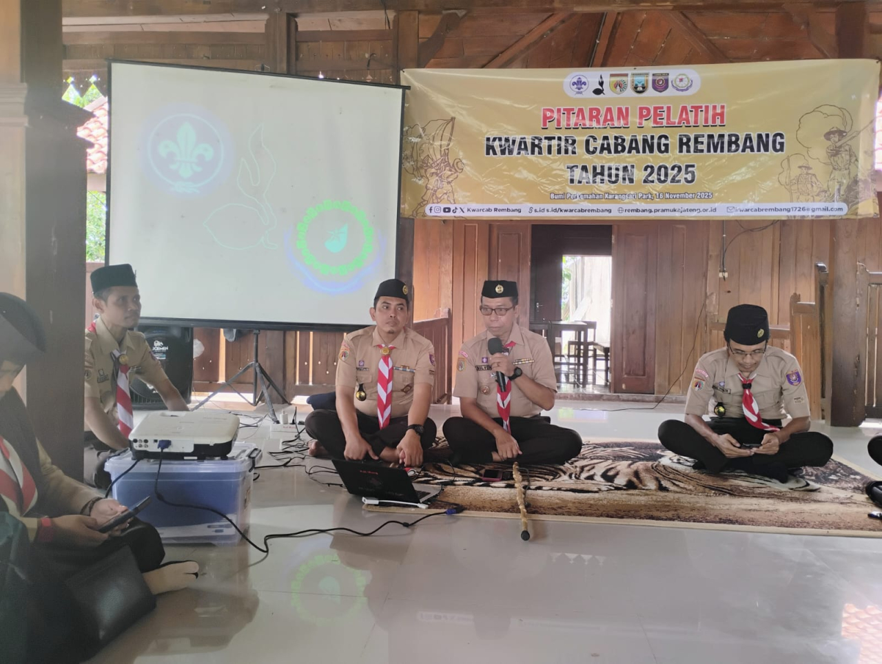 Pusdik Kwarcab Rembang Gelar Pitaran Pelatih Di Buper Karangsari Park