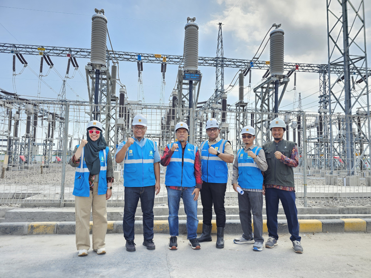 Dukung Kawasan Industri Gresik, GM PLN UIP JBTB Tinjau Progres Gardu Induk 150 kV Bungah