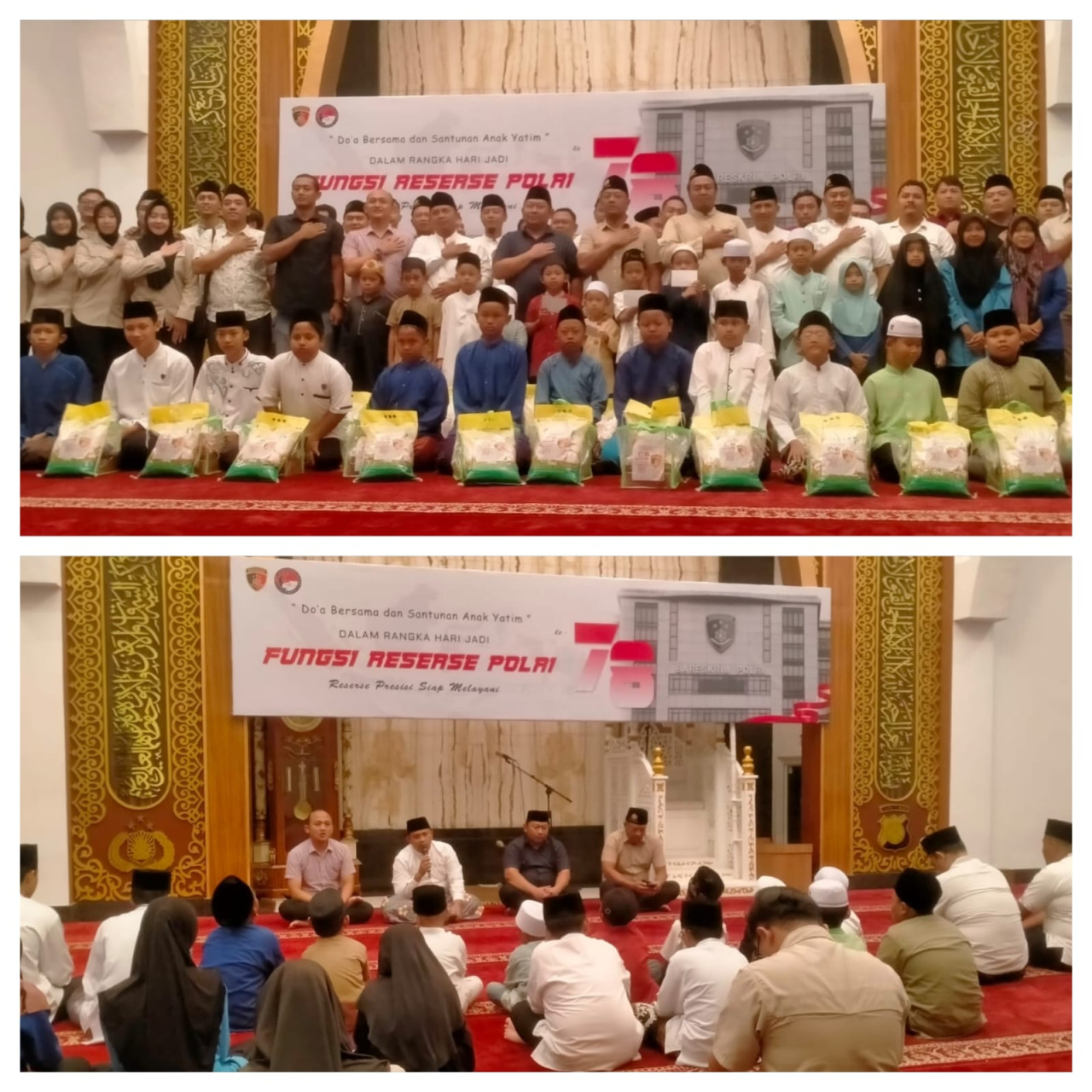 Polres Pasuruan Gelar Doa Bersama HUT Reserse ke-78, Kapolres : Spiritual Perkuat Menta