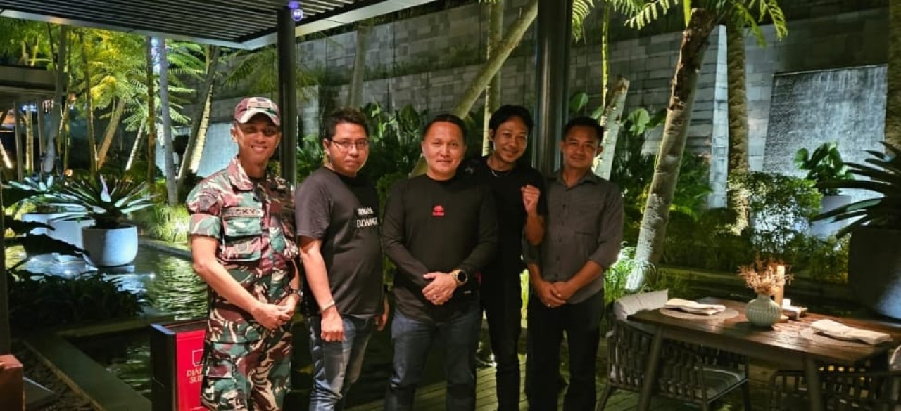 Diskusi Strategis Keamanan, Waasintel Kasdam IV/Diponegoro Gandeng Ketua SMSI Eks Karesidenan Pati