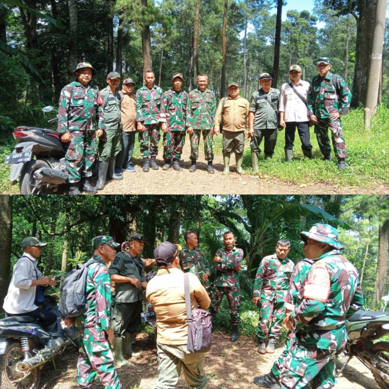 Pasi Ops Kodim Tinjau Lokasi Rencana Pembentukan Batalyon TP