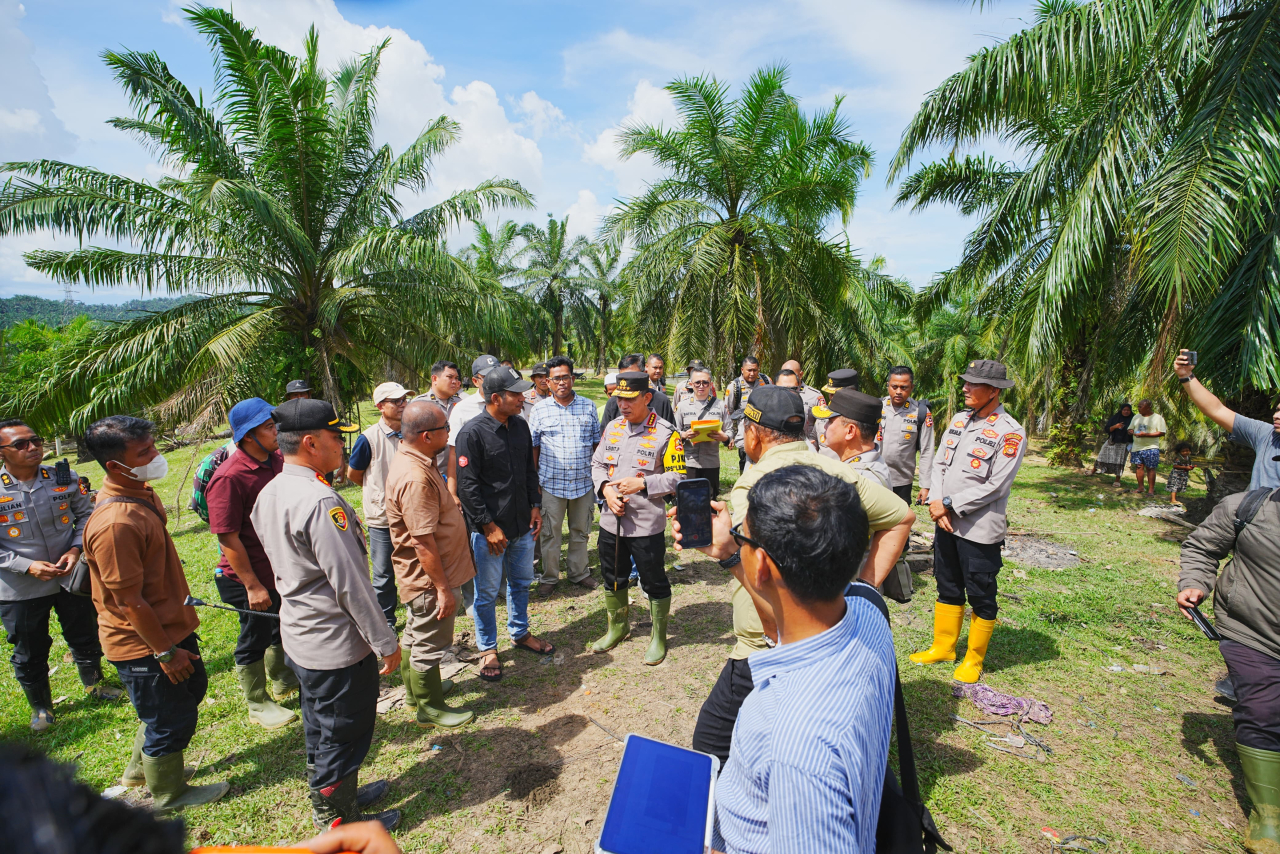 Kapolri Tinjau Kesiapan Lokasi Huntap Polri Seluas 6,5 Ha di Aceh Tamiang