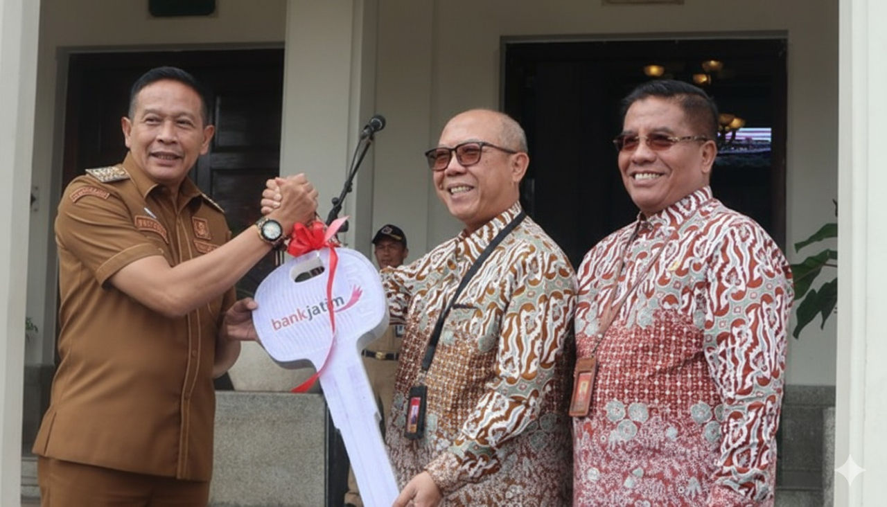 Bank Jatim Serahkan Truk Tangki Air Minum untuk Perkuat Pelayanan Publik di Malang
