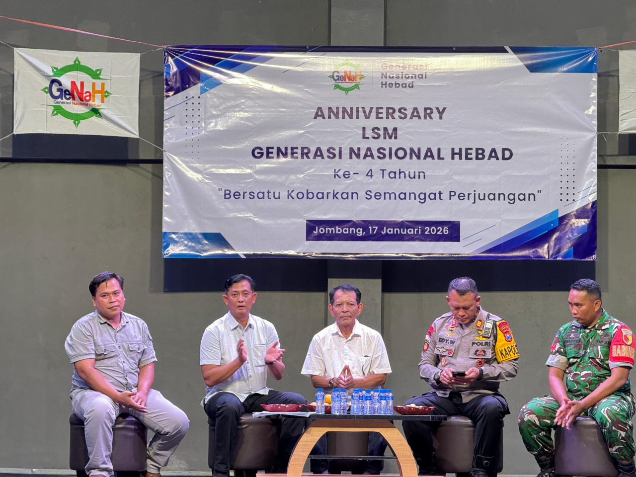 Anniversary Ke-4 LSM GeNaH, Bersatu Kobarkan Semangat Perjuangan