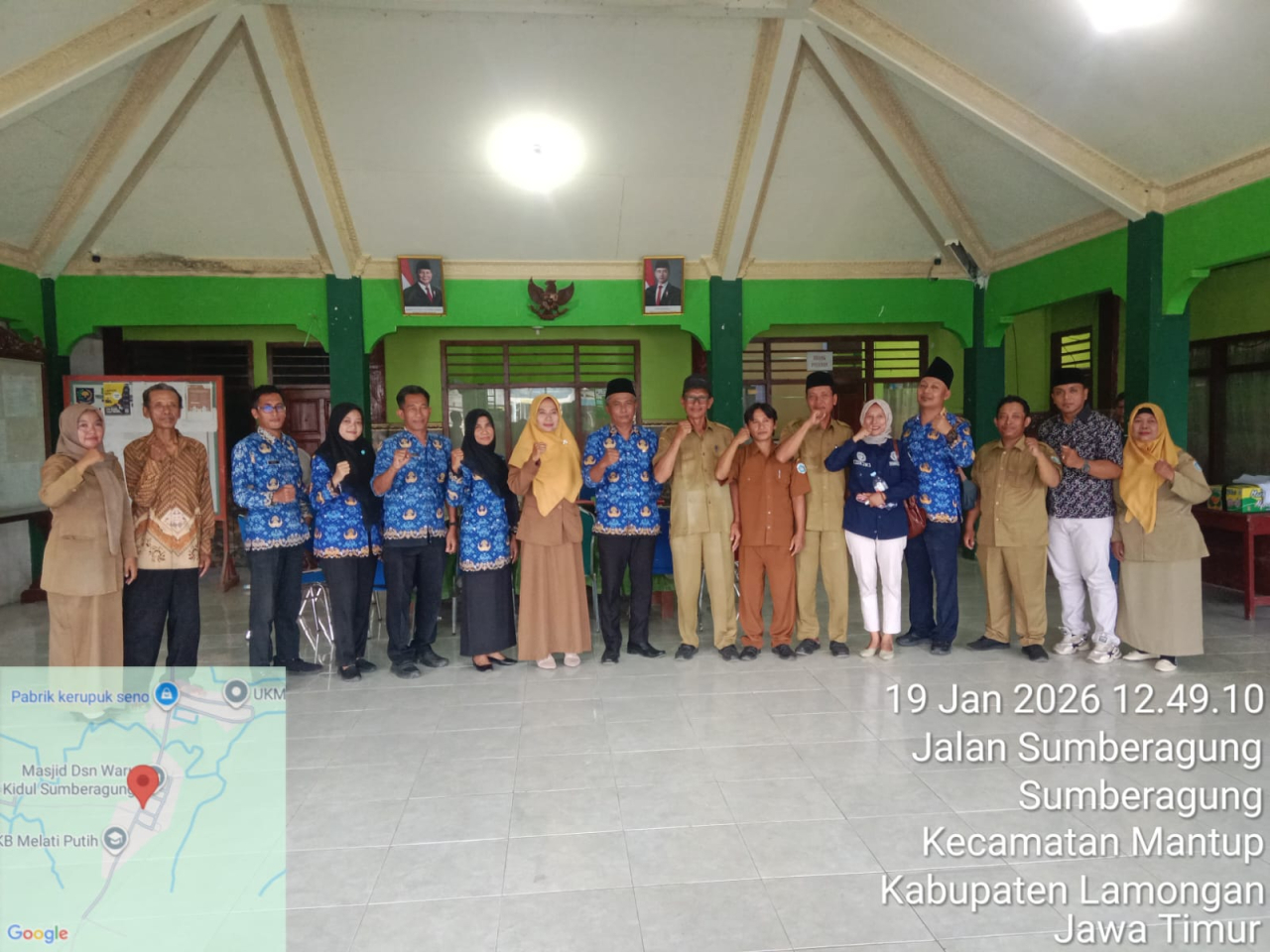 Monitoring Serentak Di Empat Desa Di Kecamatan Mantup