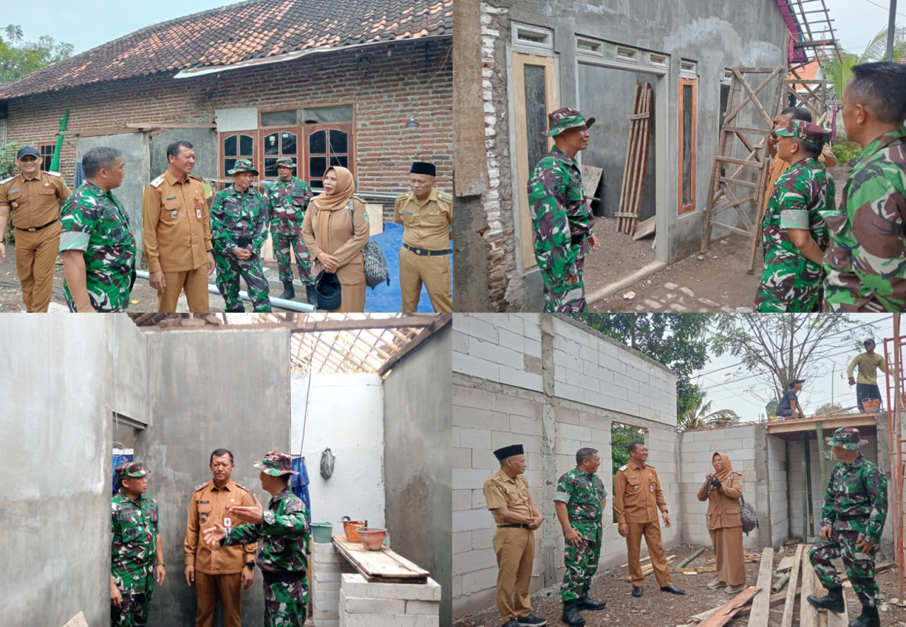 Pantau Progres TMMD ke-127, Kasrem 083/Bdj dan Sekda Pasuruan Turun Langsung ke Wonosari