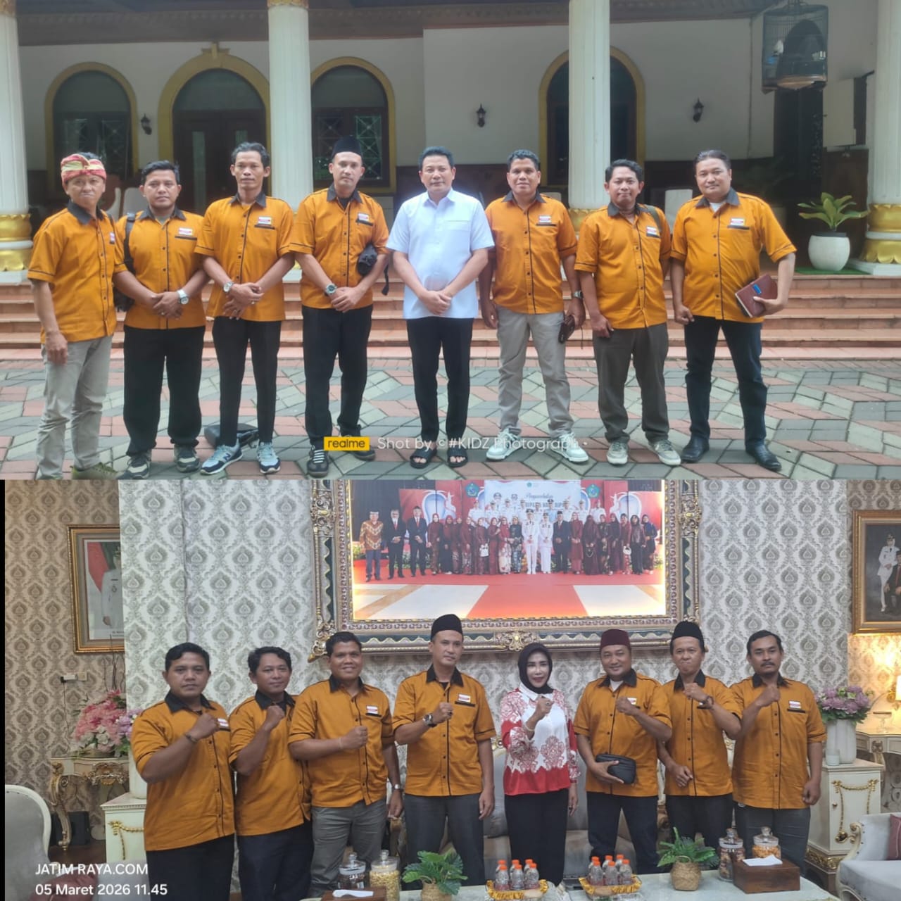 Momen Ramadhan DPC Partai Hanura Kabupaten Sidoarjo Lakukan Konsolidasi Politik dengan Bupati dan Wakil Bupati Sidoarjo