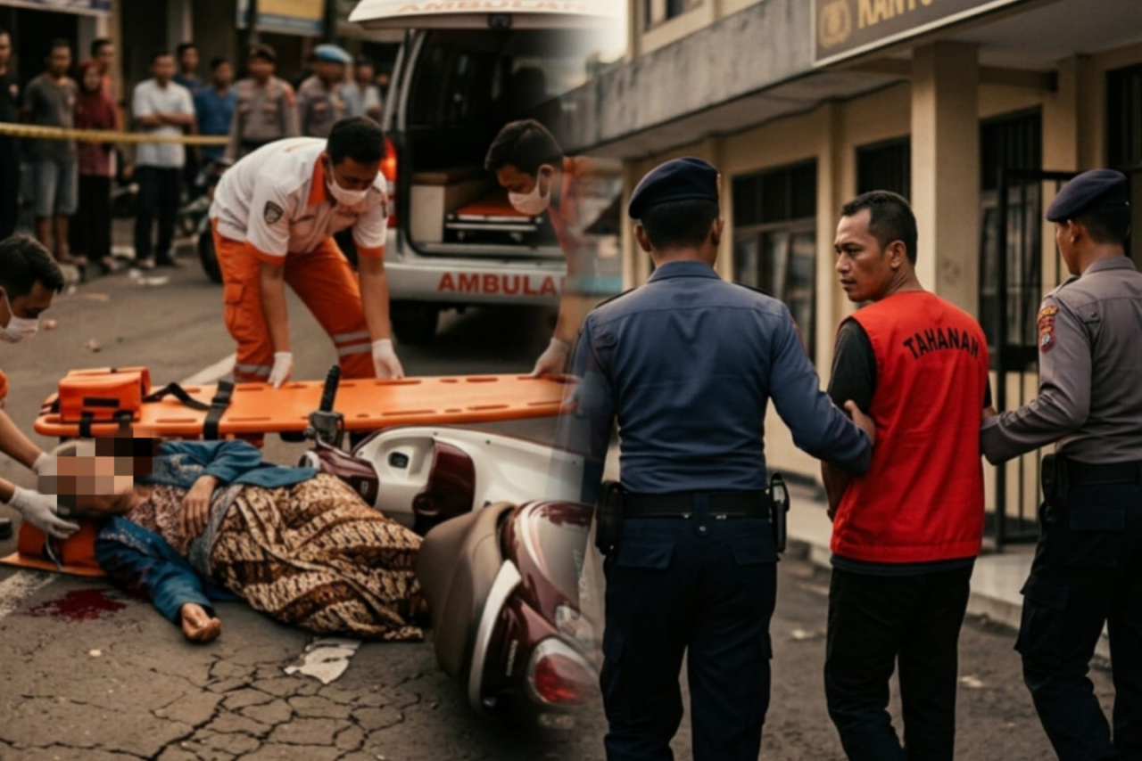 Scoopy Tabrak Nenek Pengendara Sepeda Listrik hingga Tewas di Pandugo, Pengendara Divonis 2 Bulan Penjara