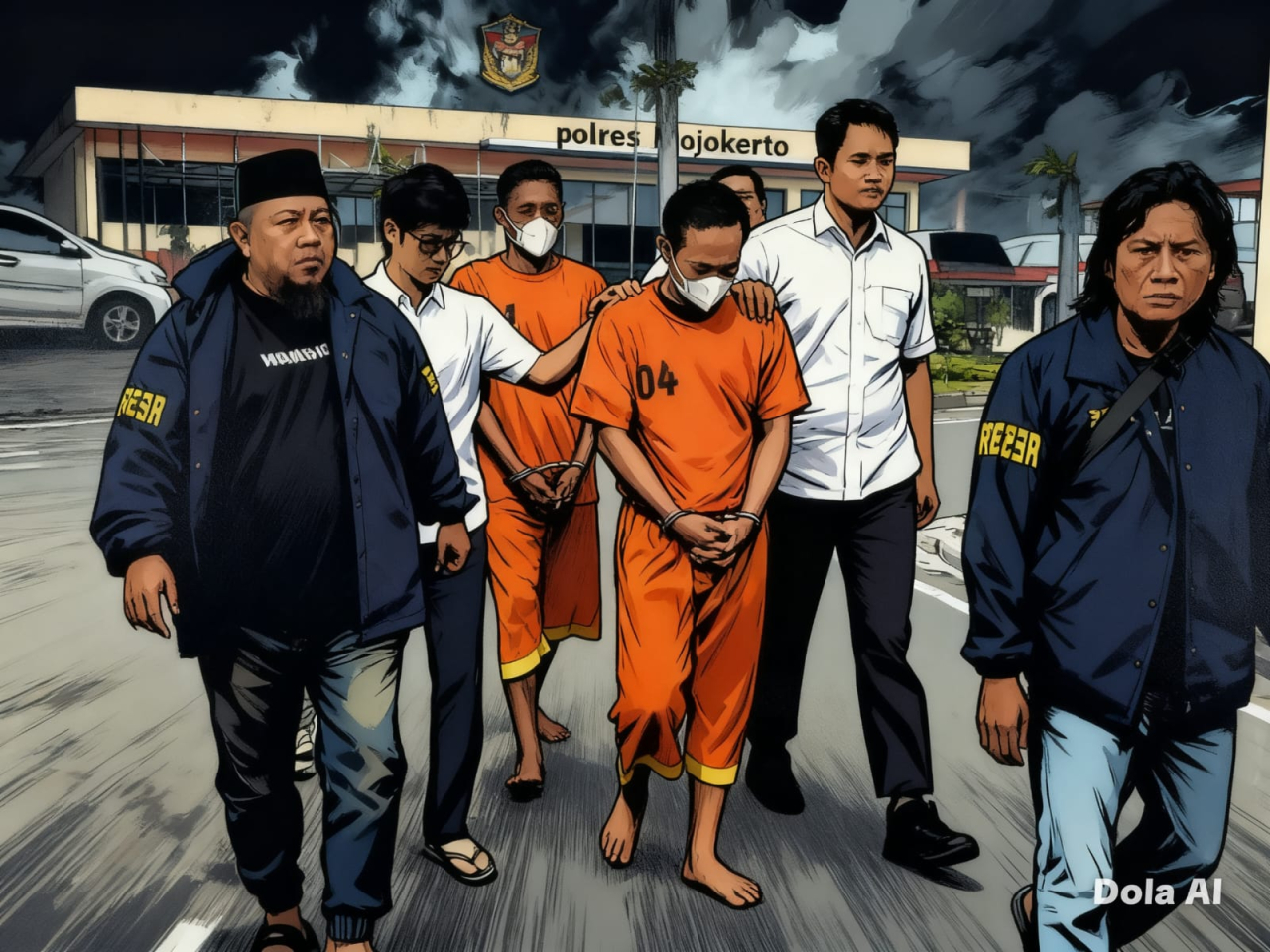 Ex Karyawan Pabrik di Mojokerto Nekat Curi Truk Crane, Motif Terlilit Utang Judi Online