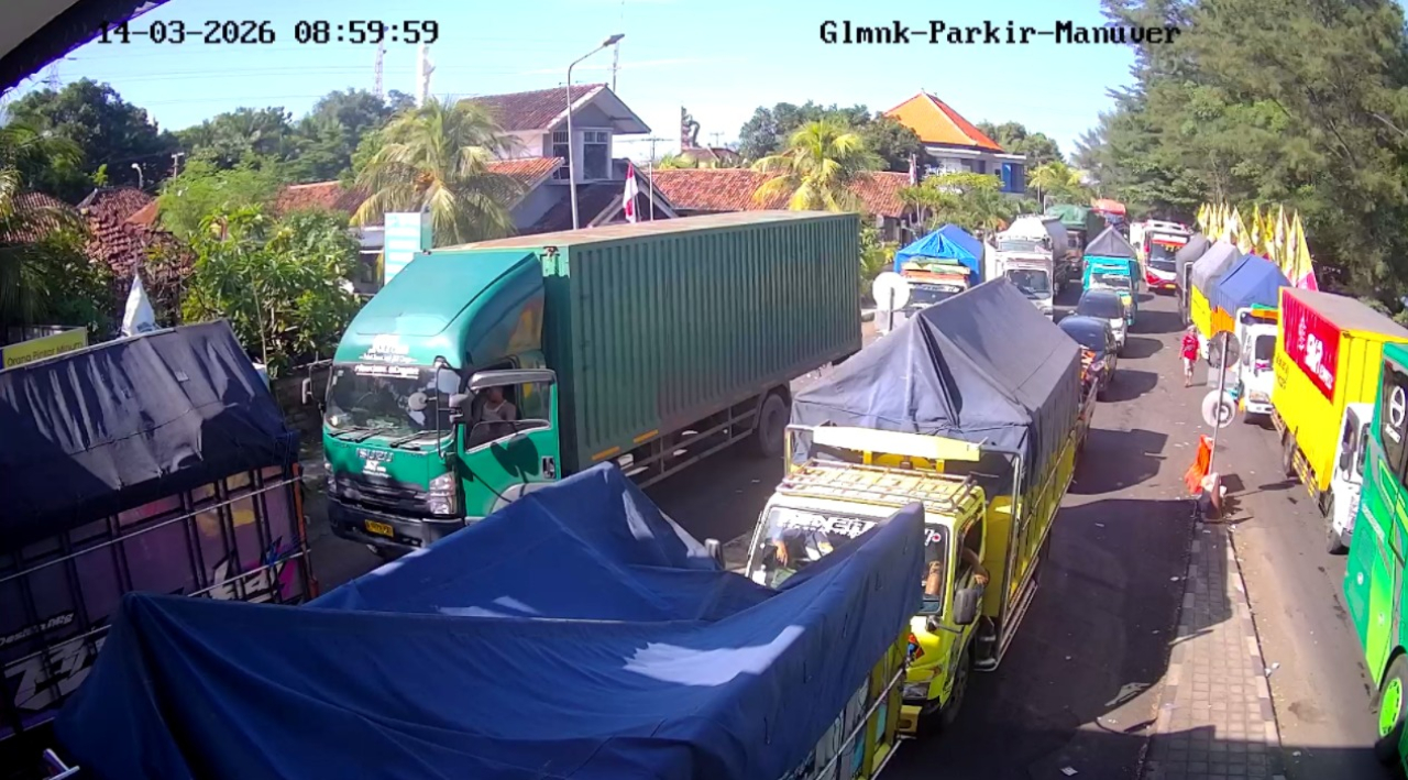 Polda Bali Bergerak Cepat Urai Antrean 10 Kilometer di Gilimanuk Saat Puncak Arus Mudik