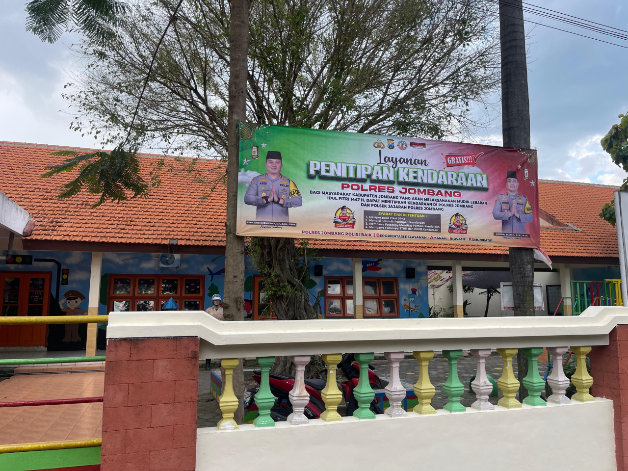 Polres Jombang Buka Layanan Penitipan Kendaraan Gratis Selama Mudik Lebaran