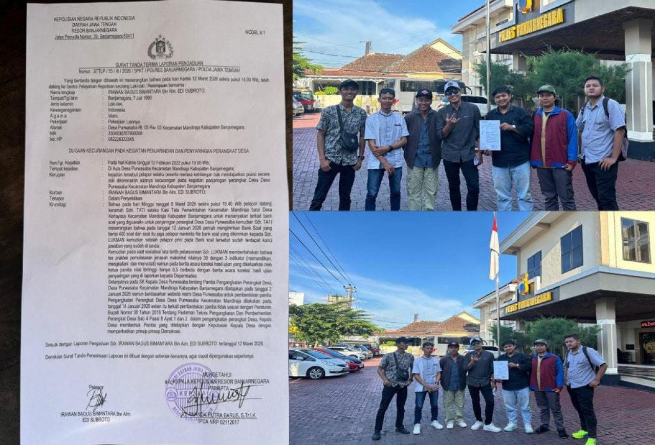 Diduga Ada Kecurangan,Seleksi Kades Hoho di Laporkan Secara Resmi oleh 10 Orang Warganya