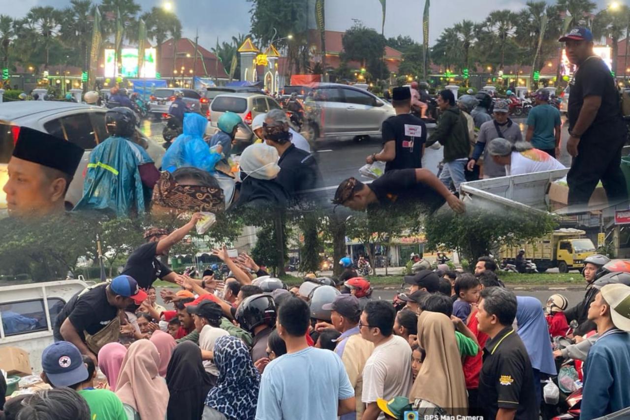Hari ke-20 Ramadhan, MAKI Jatim Tebar 1.000 Takjil untuk Pengendara di Jalan Raya Juanda