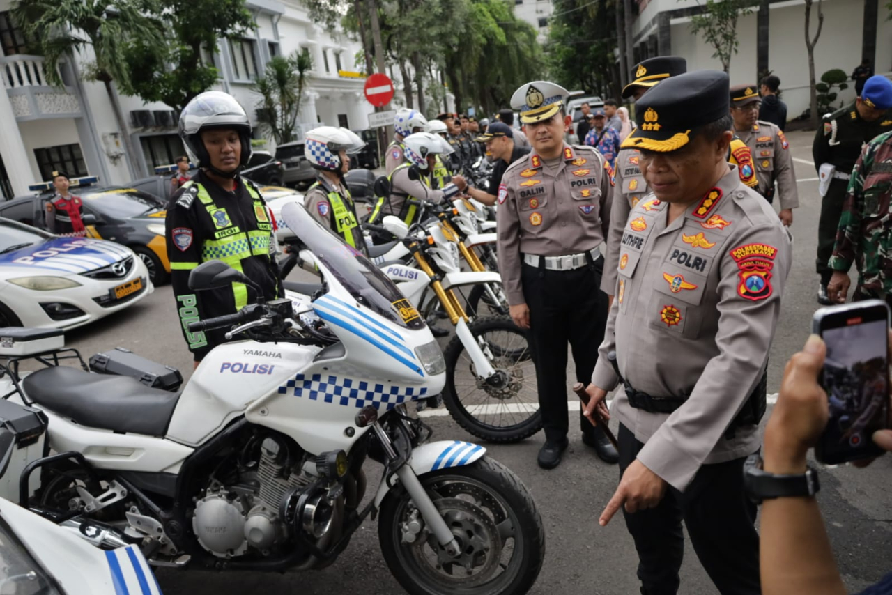 Apel Operasi Ketupat 2026 di Surabaya, 161 Ribu Personel Gabungan Siap Amankan Mudik Lebaran