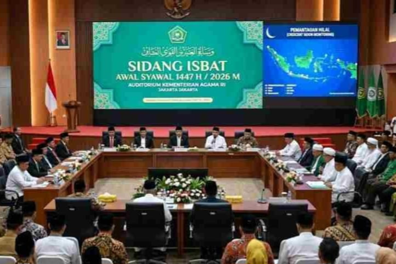Pemerintah Tetapkan 1 Syawal 1447 H Jatuh pada 21 Maret 2026