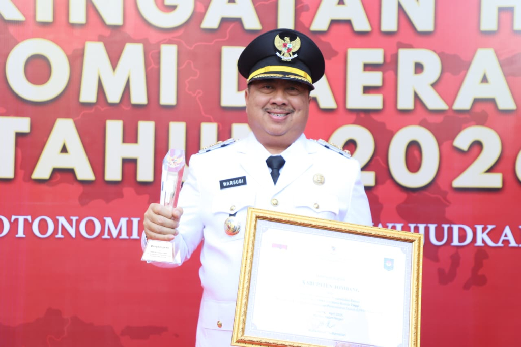 Hasil Evaluasi Penyelenggaraan Pemerintah Daerah, Jombang Peringkat 4 Terbaik Nasional 
