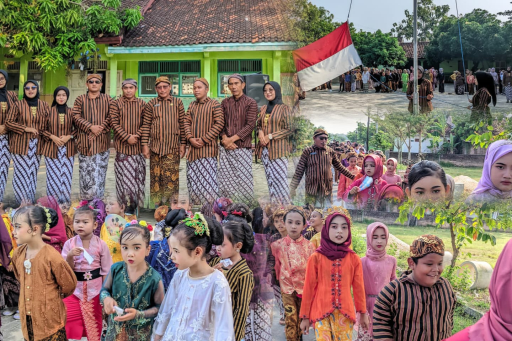 Kirab Budaya dan Lomba Warnai Peringatan Hari Kartini di SDN 2 Babaktulung