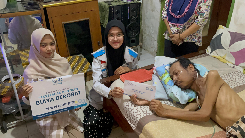 YBM PLN UIP JBTB Bantu Biaya Pengobatan Pasien Kanker, Wujud Kepedulian Sosial
