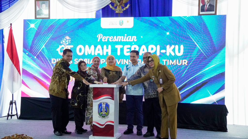 PLN Icon Plus dan PLN Grup Jatim Dukung Pemprov Jatim Resmikan Omah Terapi-ku untuk Anak PMKS