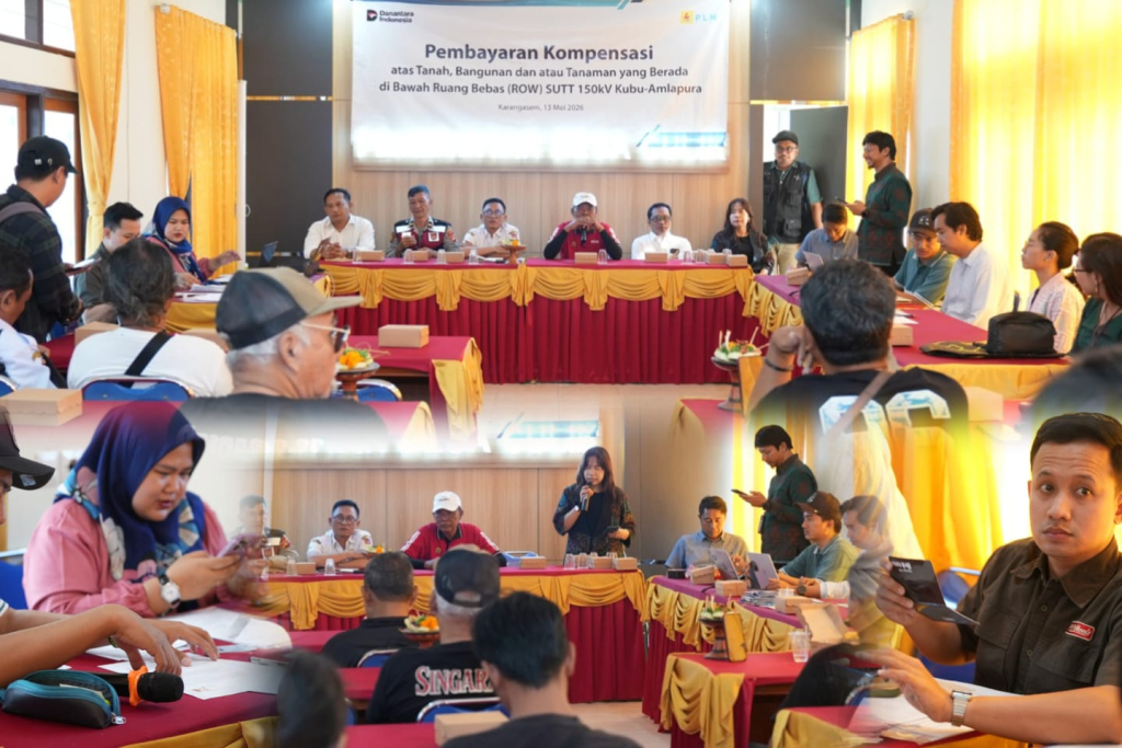 Prinsip GCG Diterapkan, PLN Rampungkan Kompensasi ROW SUTT Kubu-Amlapura di Karangasem Seluruhnya