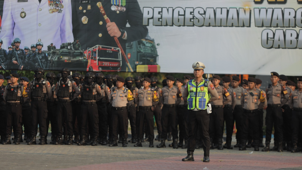 Kapolres Lamongan: Tidak Ada Negosiasi bagi Pelanggar Hukum saat Pengesahan, Suro Aman dan Damai