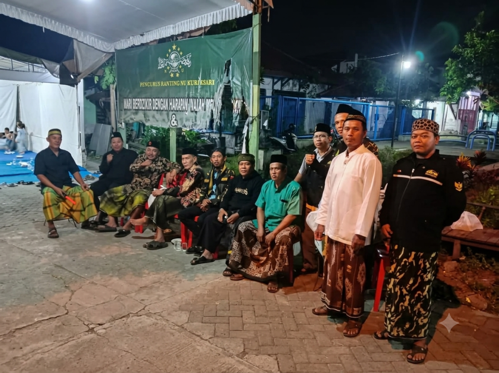 Alumni Banser Kobra Ikuti Tahlil 7 Hari Dirumah Duka Almarhum Sahabat Samson Kureksari Waru