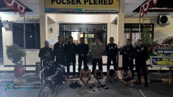 Polresta Cirebon Cegah Dua Tawuran di Plered dan Talun, Lima Orang yang Bawa Senjata Ditangkap