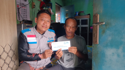 Derita Panjang Warga Miskin Surabaya-Sidoarjo, YBM PLN UIP JBTB Turun Tangan