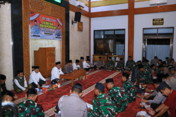 Sambut HUT Kemerdekaan RI ke-80 Polres Ngawi Gelar Dzikir dan Doa Bersama