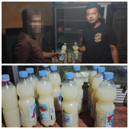 Sat Resnarkoba Polres Cirebon Kota Tindak Lanjut Laporan Masyarakat, Sita Miras di Kedawung