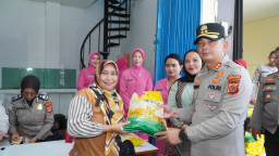 Polres Cirebon Kota Gelar Gerakan Pangan Murah untuk Warga