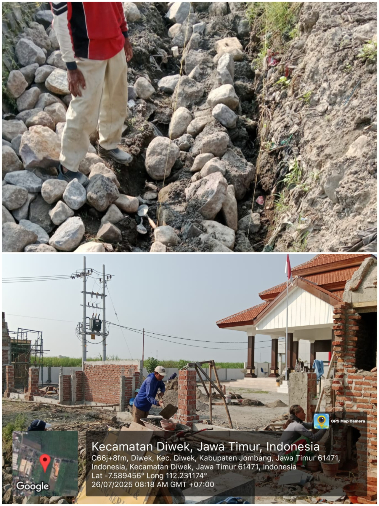 Proyek Pembangunan Kecamatan Diwek Diduga Langgar Aturan, Warga Minta Investigasi Mendalam